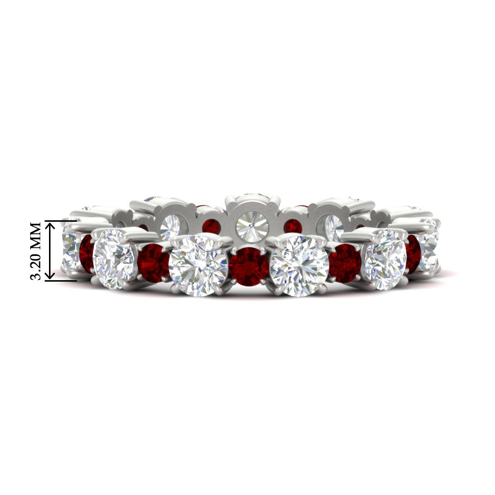 1.50 Ct. Asymmetrical Diamond Eternity Band