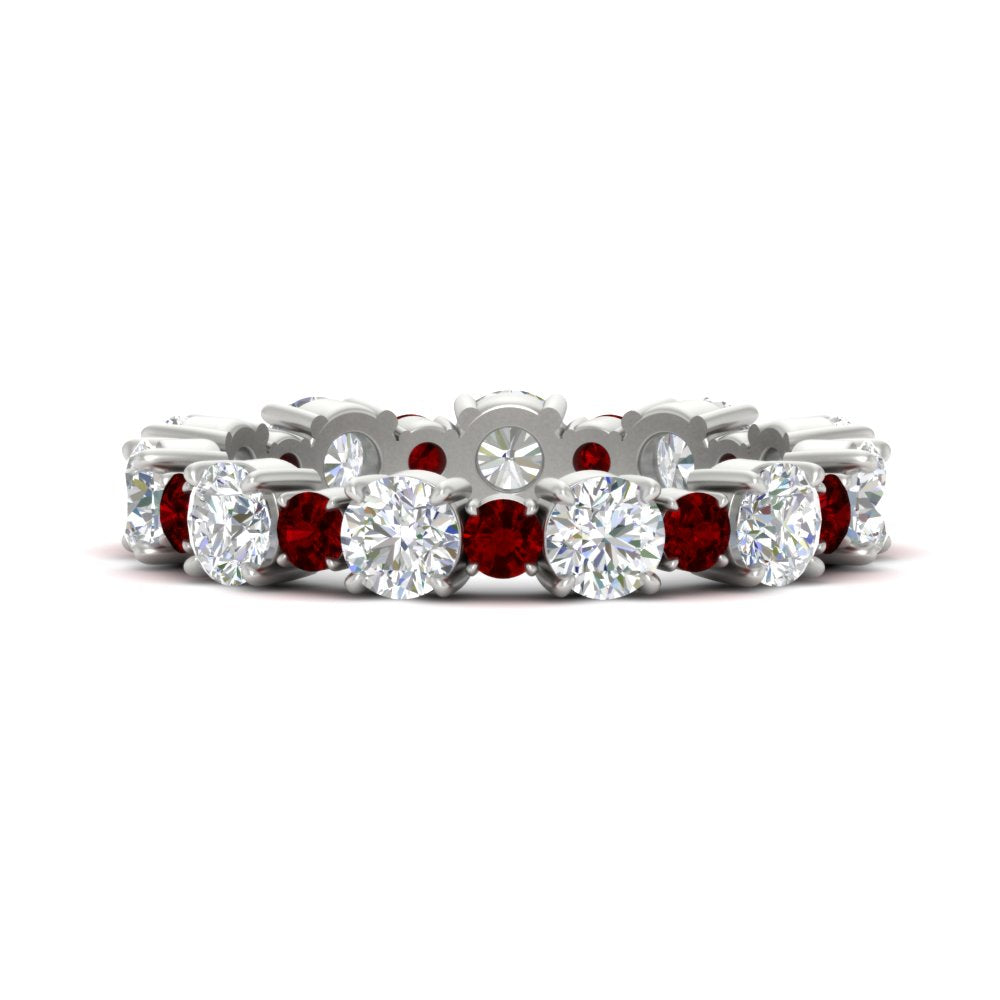 1.50 Ct. Asymmetrical Diamond Eternity Band