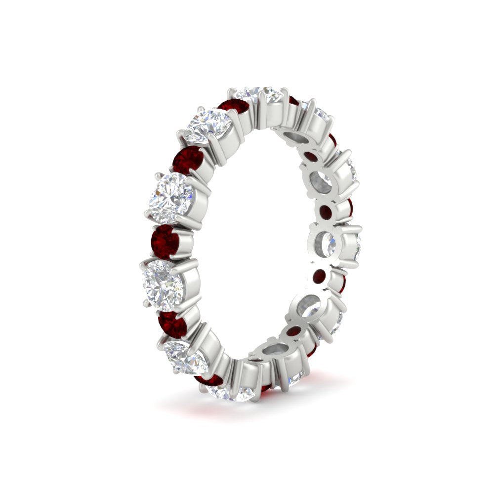 1.50 Ct. Asymmetrical Diamond Eternity Band