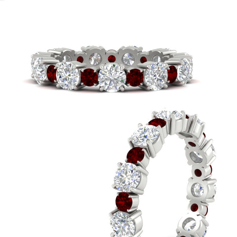 1.50 Ct. Asymmetrical Diamond Eternity Band