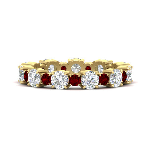 1.50 Ct. Asymmetrical Diamond Eternity Band