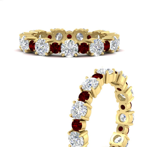 1.50 Ct. Asymmetrical Diamond Eternity Band