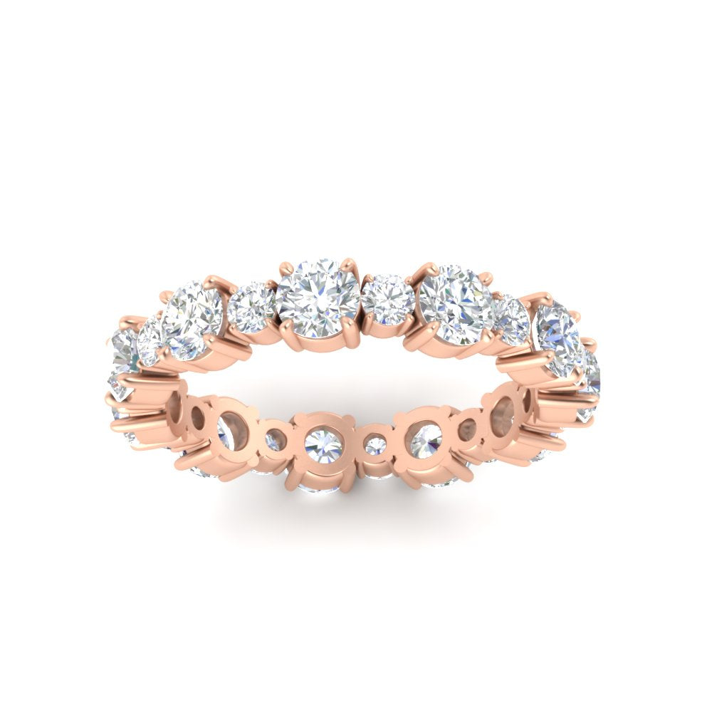 1.50 Ct. Asymmetrical Diamond Eternity Band