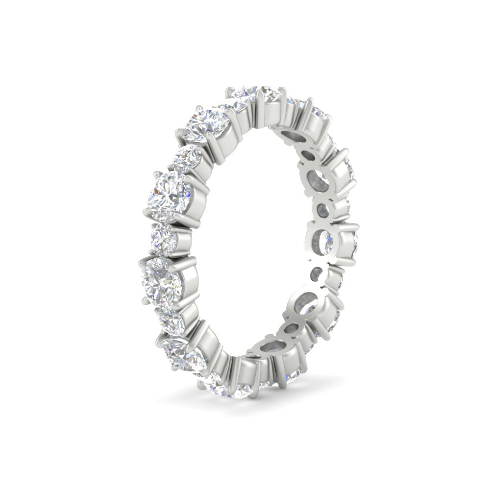 1.50 Ct. Asymmetrical Diamond Eternity Band