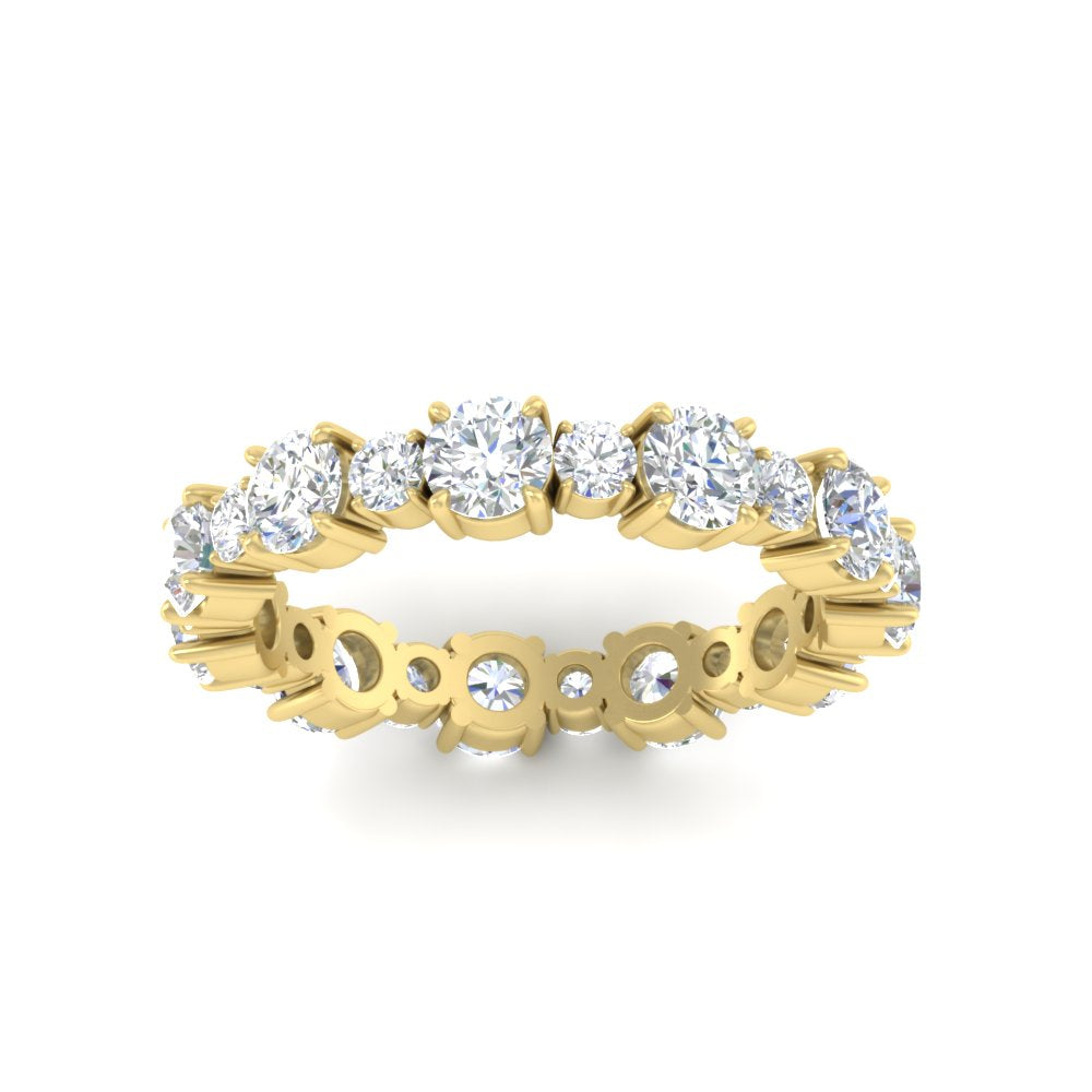 1.50 Ct. Asymmetrical Diamond Eternity Band