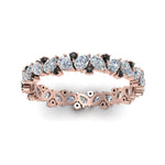 Load image into Gallery viewer, 1.50-ct.-pear-eternity-band-with-black-diamond-in-rose-gold-FDEWB9203GBLACK-NL-RG.jpg
