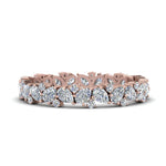 Load image into Gallery viewer, 1.50-ct.-pear-eternity-diamond-band-in-rose-gold-FDEWB9203-NL-RG.jpg
