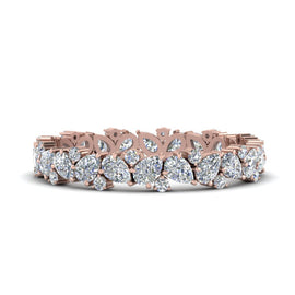 1.50 Ct. Pear Eternity Band