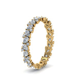 Load image into Gallery viewer, 1.50-ct.-pear-eternity-diamond-band-in-yellow-gold-FDEWB9203-NL-YG.jpg
