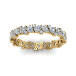 Load image into Gallery viewer, 1.50-ct.-pear-eternity-diamond-band-in-yellow-gold-FDEWB9203-NL-YG.jpg
