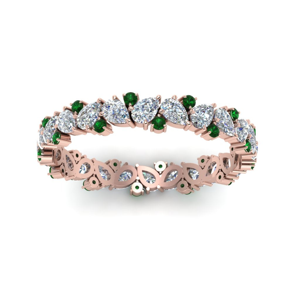 1.50-ct.-pear-eternity-diamond-band-with-emerald-in-rose-gold-FDEWB9203GEMGR-NL-RG.jpg
