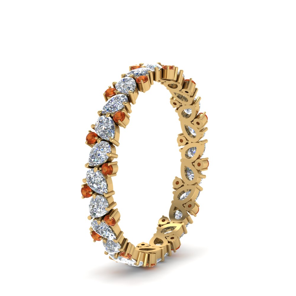1.50-ct.-pear-eternity-diamond-band-with-orange-sapphire-in-yellow-gold-FDEWB9203GSAOR-NL-YG.jpg