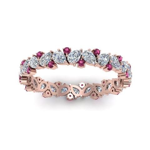 1.50-ct.-pear-eternity-diamond-band-with-pink-sapphire-in-rose-gold-FDEWB9203GSADRPI-NL-RG.jpg