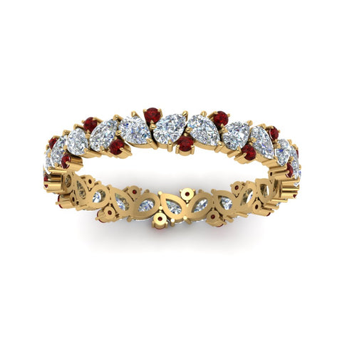 1.50-ct.-pear-eternity-diamond-band-with-ruby-in-yellow-gold-FDEWB9203GRUDR-NL-YG.jpg