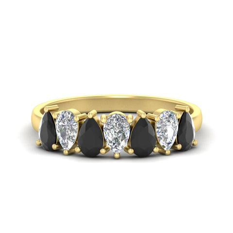 1.75-carat-seven-stone-teardrop-black-diamond-wedding-band-diamond-in-yellow-gold-fdwb8008peblacksleep-1.75ct-nl-yg.jpg