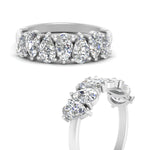 Load image into Gallery viewer, 1.75 Carat Teardrop Wedding Band Diamond
