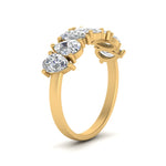 Load image into Gallery viewer, 1.75 Carat Teardrop Wedding Band Diamond
