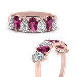 Load image into Gallery viewer, 1.75 Carat Teardrop Wedding Band Diamond
