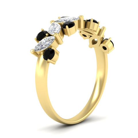 1.85-ct-vintage-black-diamond-wedding-bands-for-women-in-yellow-gold-FDWB2308GBLACK-1.85CT-NL-YG