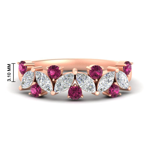 1.85-ct-vintage-pink-sapphire-wedding-bands-for-women-in-rose-gold-FDWB2308GSADRPI-1.85CT-NL-RG