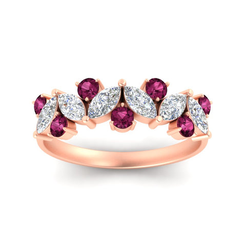 1.85-ct-vintage-pink-sapphire-wedding-bands-for-women-in-rose-gold-FDWB2308GSADRPI-1.85CT-NL-RG