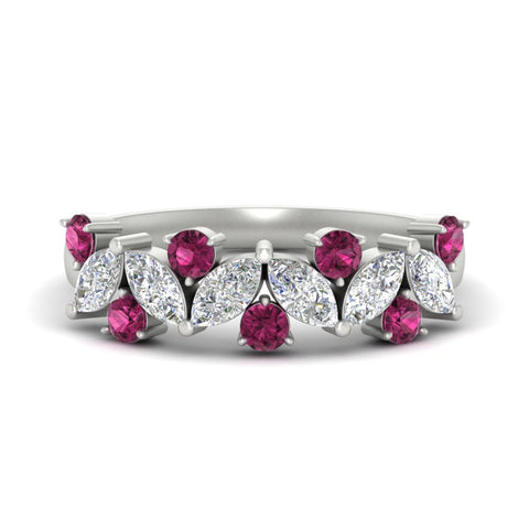 1.85-ct-vintage-pink-sapphire-wedding-bands-for-women-in-white-gold-FDWB2308GSADRPI-1.85CT-NL-WG