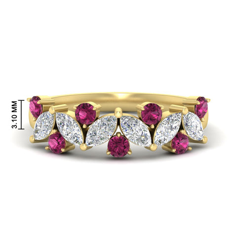 1.85-ct-vintage-pink-sapphire-wedding-bands-for-women-in-yellow-gold-FDWB2308GSADRPI-1.85CT-NL-YG