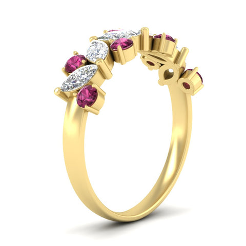 1.85-ct-vintage-pink-sapphire-wedding-bands-for-women-in-yellow-gold-FDWB2308GSADRPI-1.85CT-NL-YG