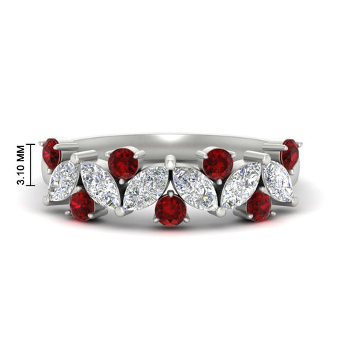 1.85-ct-vintage-ruby-wedding-bands-for-women-in-white-gold-FDWB2308GRUDR-1.85CT-NL-WG