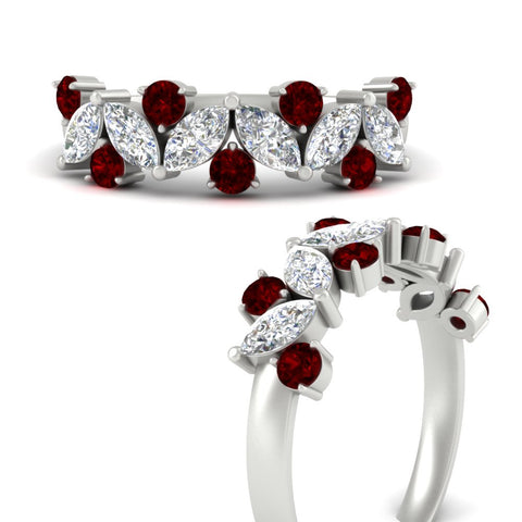 1.85-ct-vintage-ruby-wedding-bands-for-women-in-white-gold-FDWB2308GRUDR-1.85CT-NL-WG