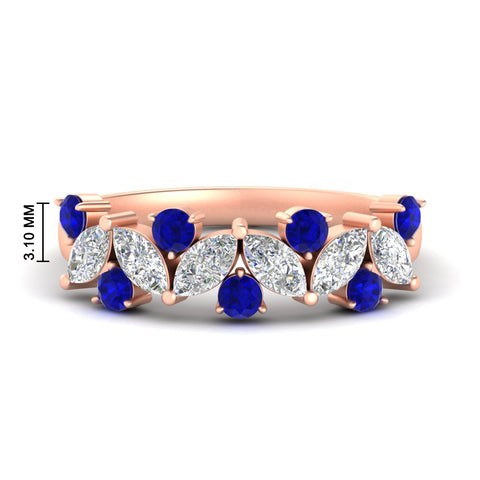1.85-ct-vintage-sapphire-wedding-bands-for-women-in-rose-gold-FDWB2308GSABL-1.85CT-NL-RG