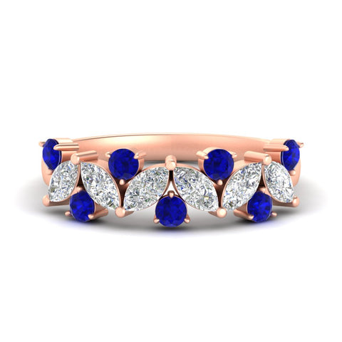 1.85-ct-vintage-sapphire-wedding-bands-for-women-in-rose-gold-FDWB2308GSABL-1.85CT-NL-RG