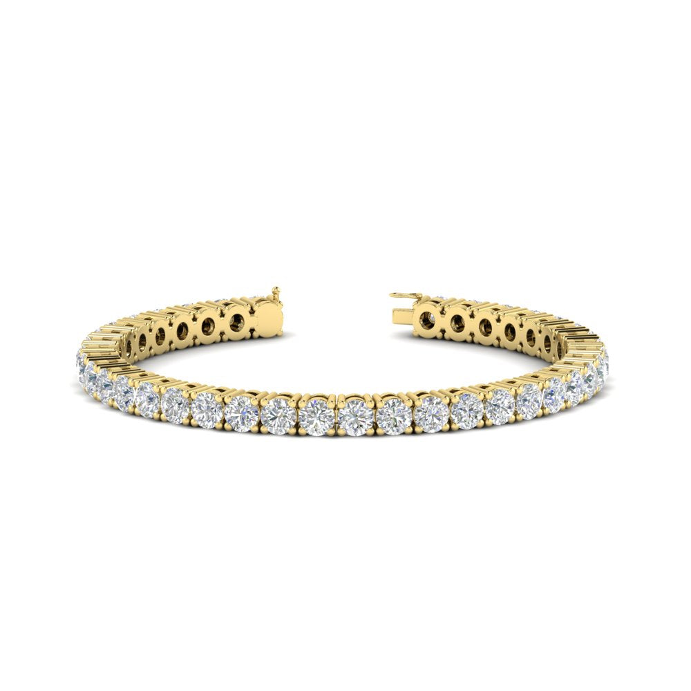 10-Ct.-Diamond-Tennis-Bracelet-In-Yellow-Gold-FDBRC8635RO-10.00-CT-NL-YG
