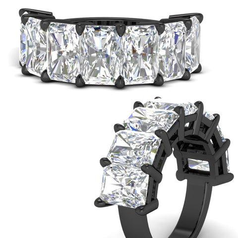 10-carat-7-stone-radiant-cut-wedding-ring-in-black-gold-FD8008RABANGLE3-10.00CT-NL-BG