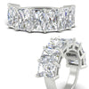 Load image into Gallery viewer, 10-carat-7-stone-radiant-cut-wedding-ring-in-platinum-FD8008RABANGLE3-10.00CT-NL-WG