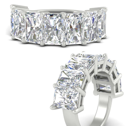 10-carat-7-stone-radiant-cut-wedding-ring-in-platinum-FD8008RABANGLE3-10.00CT-NL-WG
