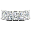 Load image into Gallery viewer, 10-carat-7-stone-radiant-cut-wedding-ring-in-white-gold-FD8008RAB-10.00CT-NL-WG