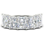 Load image into Gallery viewer, 10-carat-7-stone-radiant-cut-wedding-ring-in-white-gold-FD8008RAB-10.00CT-NL-WG
