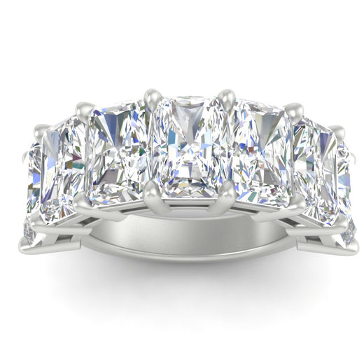10-carat-7-stone-radiant-cut-wedding-ring-in-white-gold-FD8008RABANGLE5-10.00CT-NL-WG