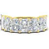 Load image into Gallery viewer, 10-carat-7-stone-radiant-cut-wedding-ring-in-yellow-gold-FD8008RAB-10.00CT-NL-YG-HW