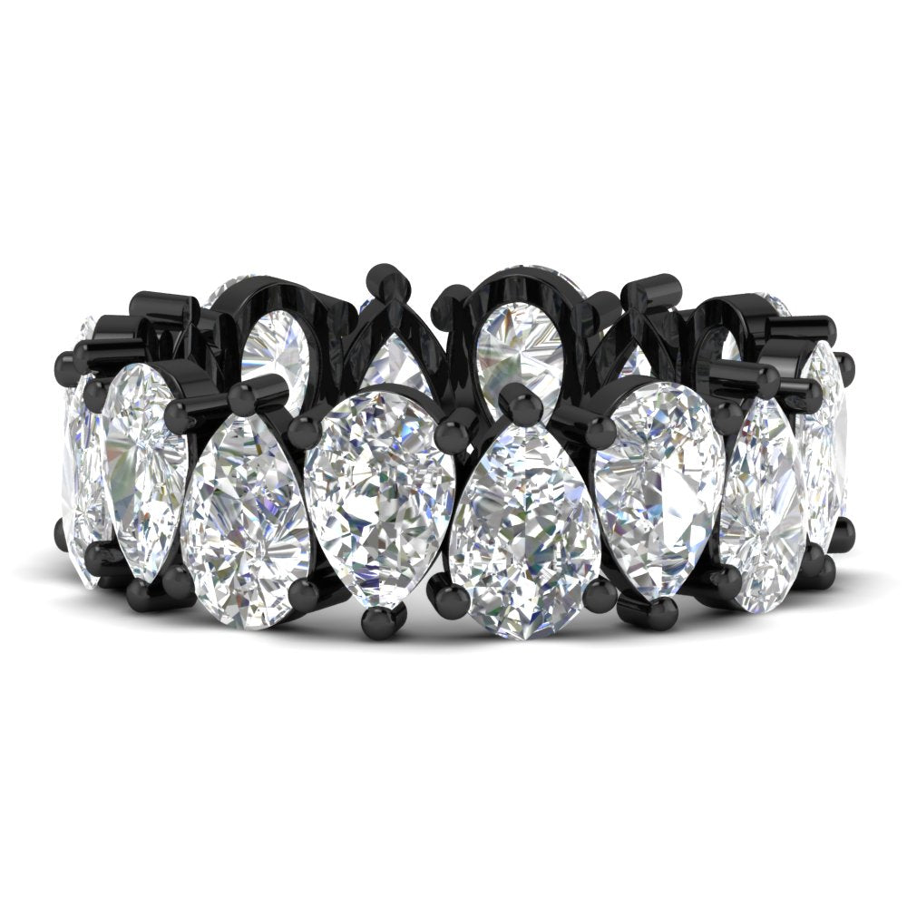 10-carat-alternating-pear-shaped-diamond-eternity-band-in-black-gold-FDEWB10554PE-10.00CT-NL-BG