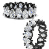 Load image into Gallery viewer, 10-carat-alternating-pear-shaped-diamond-eternity-band-in-black-gold-FDEWB10554PEANGLE3-10.00CT-NL-BG