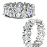 Load image into Gallery viewer, 10-carat-alternating-pear-shaped-diamond-eternity-band-in-white-gold-FDEWB10554PEANGLE3-10.00CT-NL-WG
