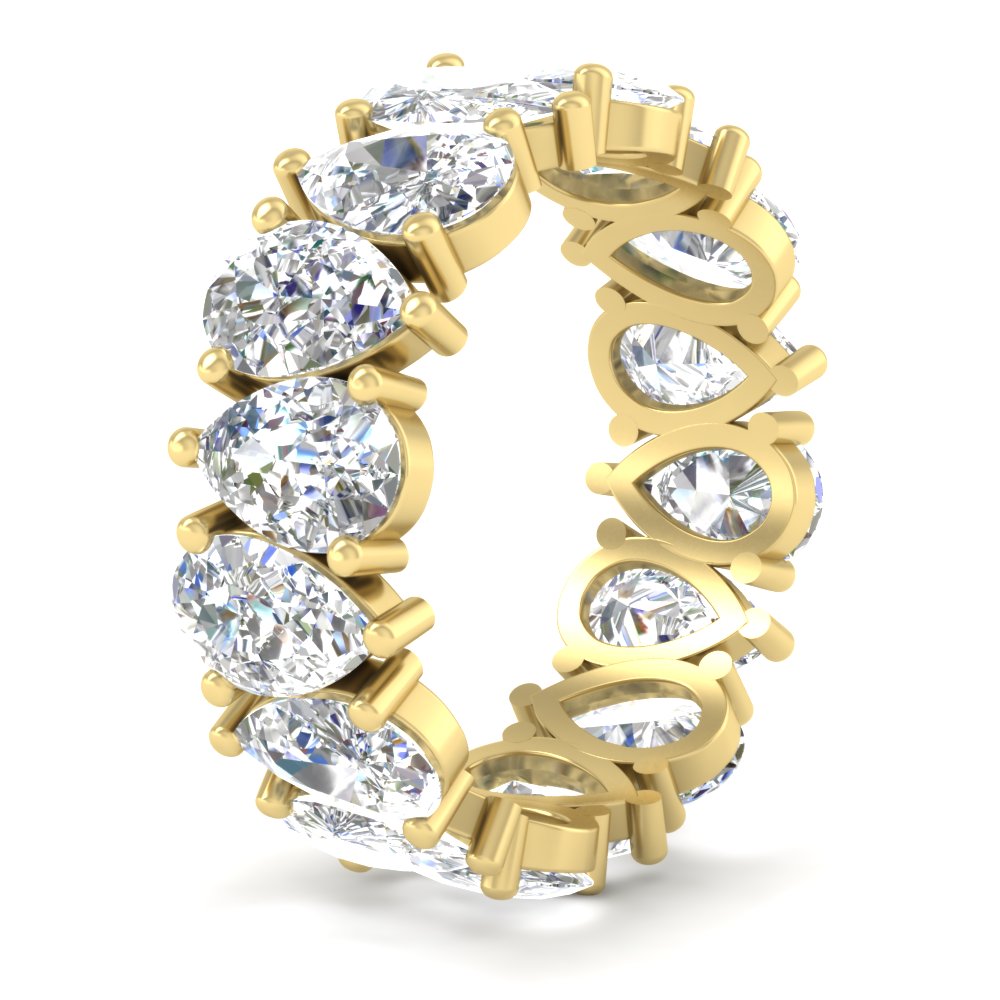 10-carat-alternating-pear-shaped-diamond-eternity-band-in-yellow-gold-FDEWB10554PEANGLE2-10.00CT-NL-YG