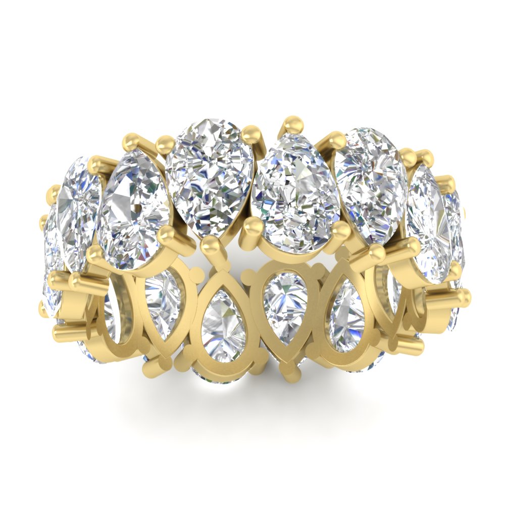 10-carat-alternating-pear-shaped-diamond-eternity-band-in-yellow-gold-FDEWB10554PEANGLE5-10.00CT-NL-YG