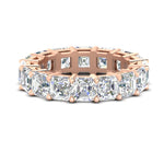 Load image into Gallery viewer, 10-carat-asscher-cut-diamond-eternity-wedding-band-in-rose-gold-FDEWB8321AS-10.00CT-NL-RG
