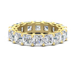 Load image into Gallery viewer, 10-carat-asscher-cut-diamond-eternity-wedding-band-in-yellow-gold-FDEWB8321AS-10.00CT-NL-YG
