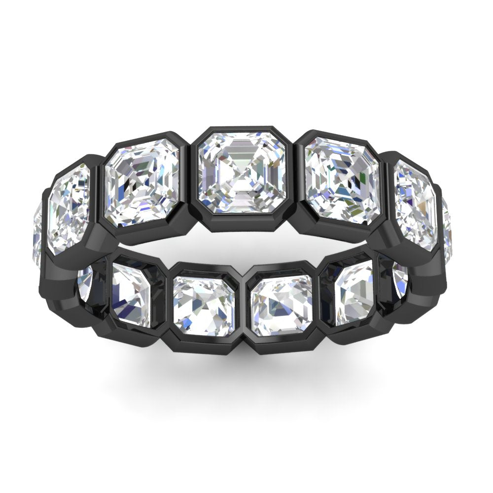 10-carat-bezel-set-asscher-cut-eternity-band-in-black-gold-FDEWB10567AS-10.00CT-NL-BG