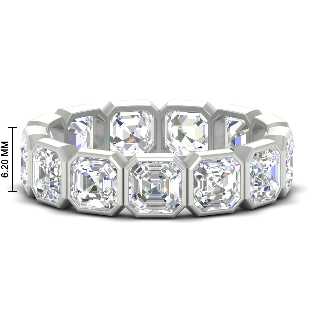 10-carat-bezel-set-asscher-cut-eternity-band-in-white-gold-FDEWB10567AS-10.00CT-NL-WG