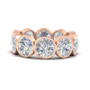 Load image into Gallery viewer, 10-carat-bezel-set-round-diamond-eternity-band-in-rose-gold-FDEWB10558ROANGLE3-10.00CT-NL-RG